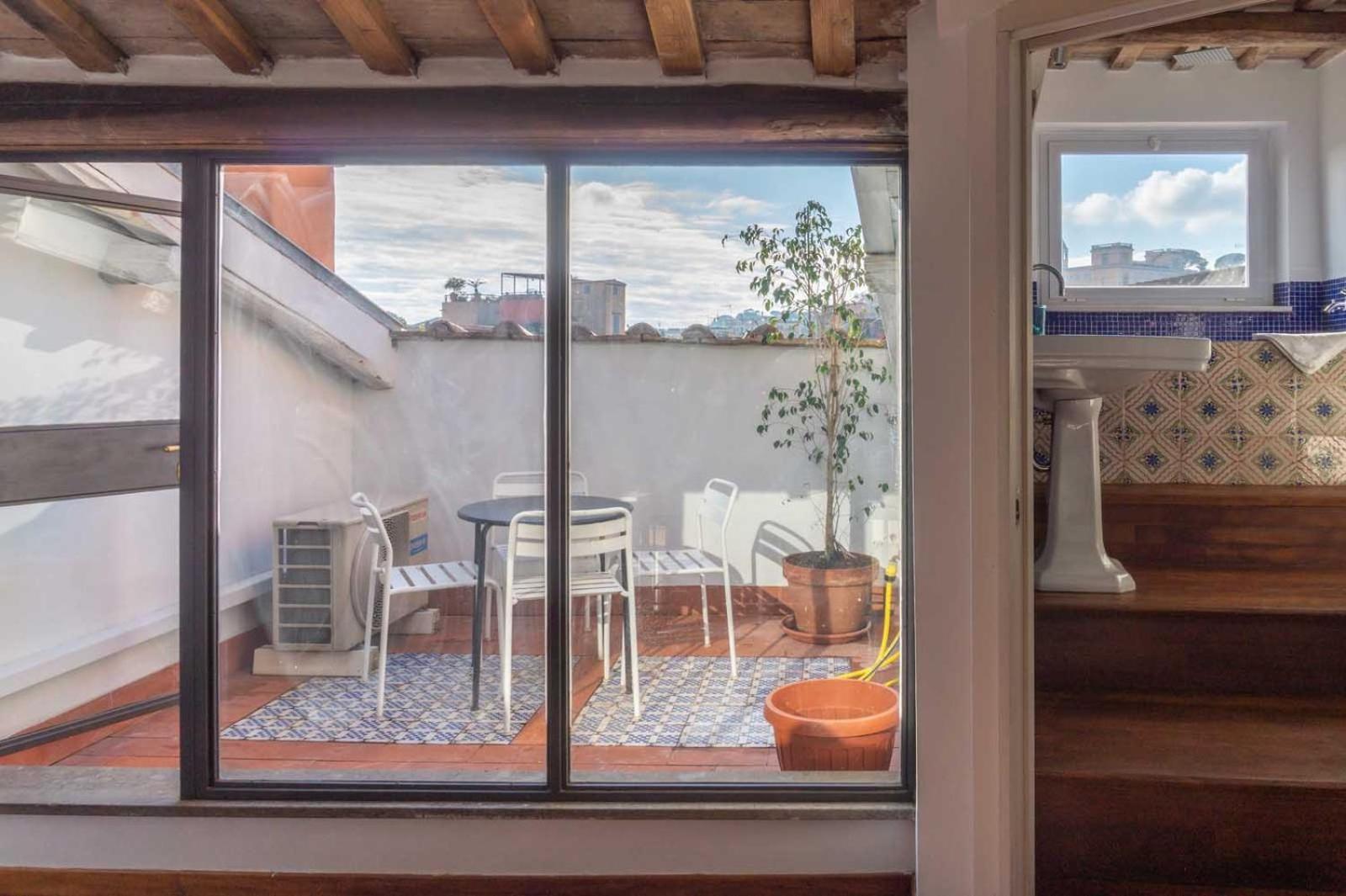 Lusso E Panorama Senza Paragoni, Loft Trastevere Rome Luaran gambar
